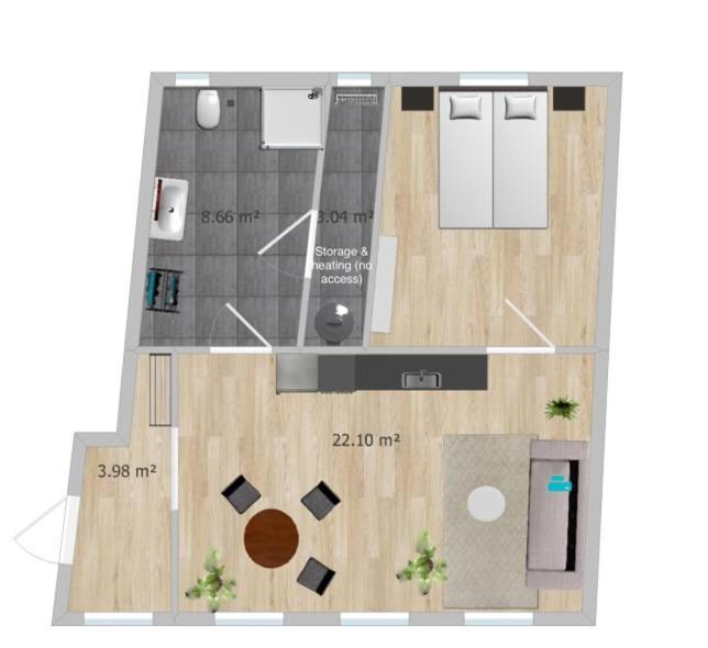 Altbau Charme In Der Nuernberger Innenstadt Exteriör bild